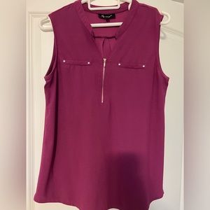 Lily Morgan pink blouse m